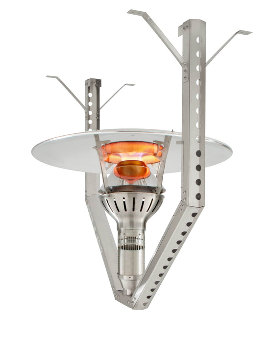Ir Energy IR Energy GA301H Hanging Patio Heater (Natural Gas) 304 Stainless Steel E301NHS Outdoor Finished