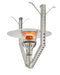 IR Energy IR Energy GA301H Hanging Patio Heater (Propane) 304 Stainless Steel E301PHS Fireplace Finished - Outdoor