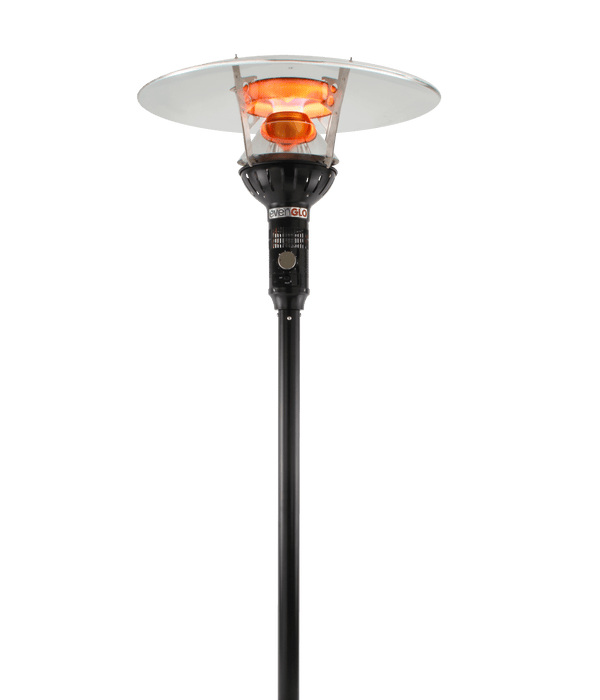 Ir Energy IR Energy GA301M Fixed Tall Patio Heater (Manual Ignition) Natural Gas / Black E301NMBLT Outdoor Finished