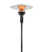 Ir Energy IR Energy GA301M Fixed Tall Patio Heater (Manual Ignition) Natural Gas / Black E301NMBLT Outdoor Finished