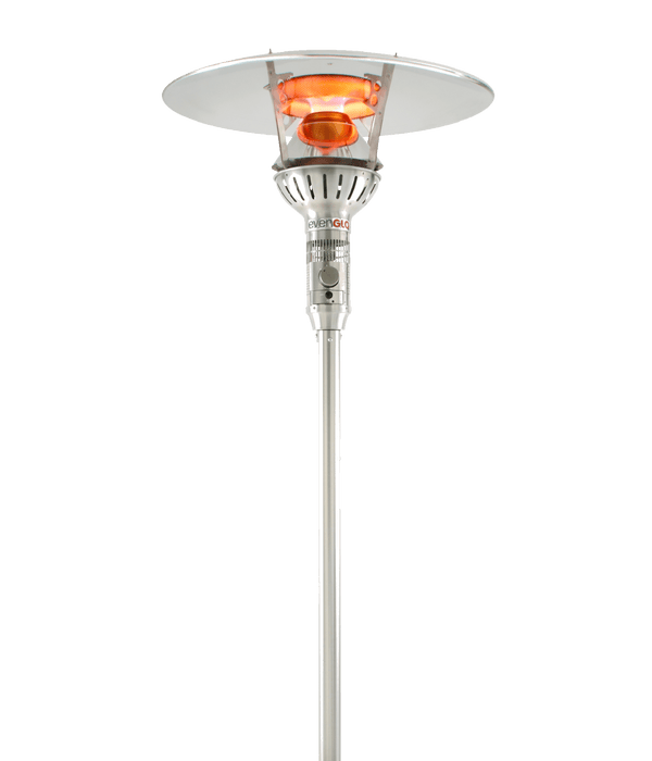 Ir Energy IR Energy GA301M Fixed Tall Patio Heater (Manual Ignition) Natural Gas / Stainless Steel E301NMST Outdoor Finished