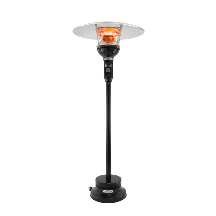 Ir Energy IR Energy GA301MP Portable Patio Heater (Natural Gas) Black / 15ft E202NBL-15 Outdoor Finished
