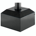 Ir Energy IR Energy Powder Coat Jet Black Gas Connection Cover - ES117 ES117 Outdoor Finished