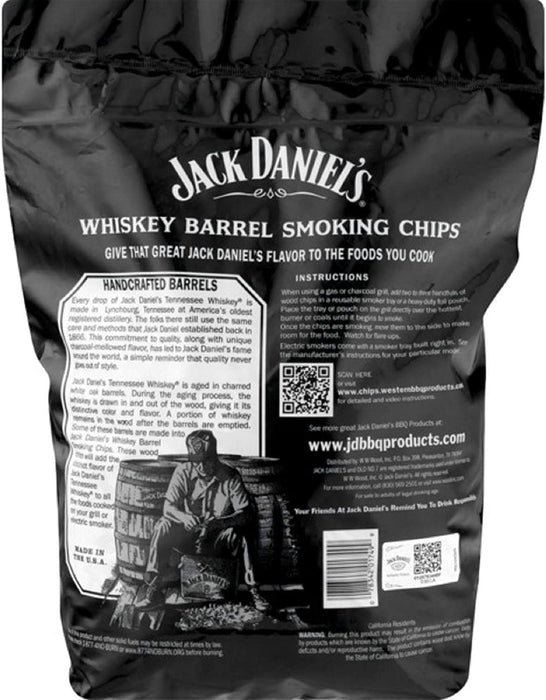 Jack Daniels Jack Daniel's Whiskey Barrel Smoking Chips (2.94L) - 01753 01753 Barbecue Accessories