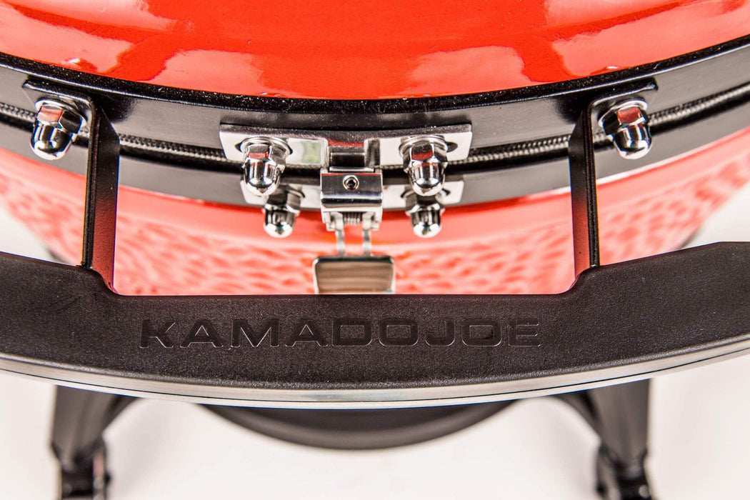 Kamado Joe Kamado Joe - Big Joe III Cart with Aluminum Side Shelves KJ15041021 Barbecue Finished - Charcoal 811738027203