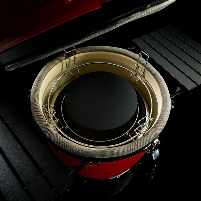 Kamado Joe Kamado Joe - Classic Joe III with Aluminum Side Shelves KJ15040921 Barbecue Finished - Charcoal
