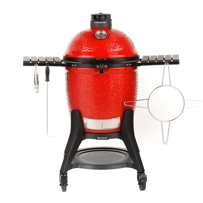 Kamado Joe Kamado Joe - Classic Joe III with Aluminum Side Shelves KJ15040921 Barbecue Finished - Charcoal