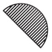 Kamado Joe Kamado Joe Half Moon Cast Iron Cooking Grate Classic KJ-HCICG Barbecue Accessories