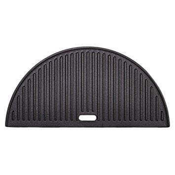 Kamado Joe Kamado Joe Half-Moon Cast-Iron Reversible Griddle Big Joe BJ-HCIGRIDDLE Barbecue Accessories