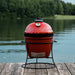 Kamado Joe Kamado Joe - Joe Jr. Red with Stand, Heat Deflector & Tools KJ13RH Barbecue Finished - Charcoal