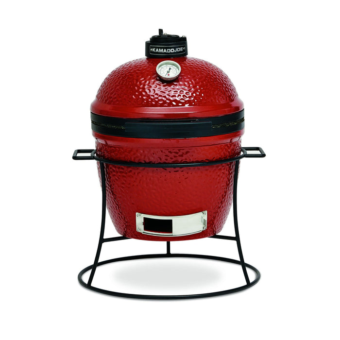 Kamado Joe Kamado Joe - Joe Jr. Red with Stand, Heat Deflector & Tools KJ13RH Barbecue Finished - Charcoal
