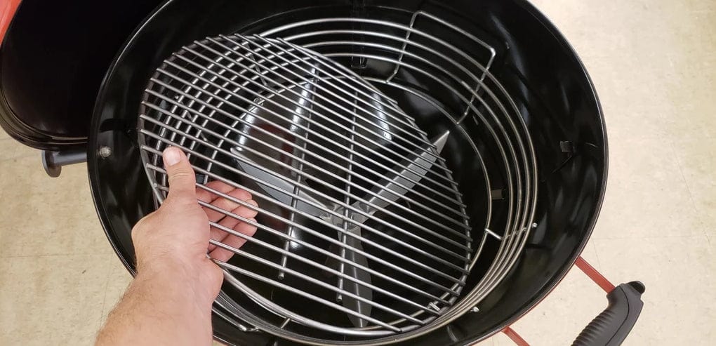 Kick Ash Basket Kick Ash Basket Ring of Fire w. Divider (Weber 22" Kettle) - KAB-W22 KAB-W22 Barbecue Accessories