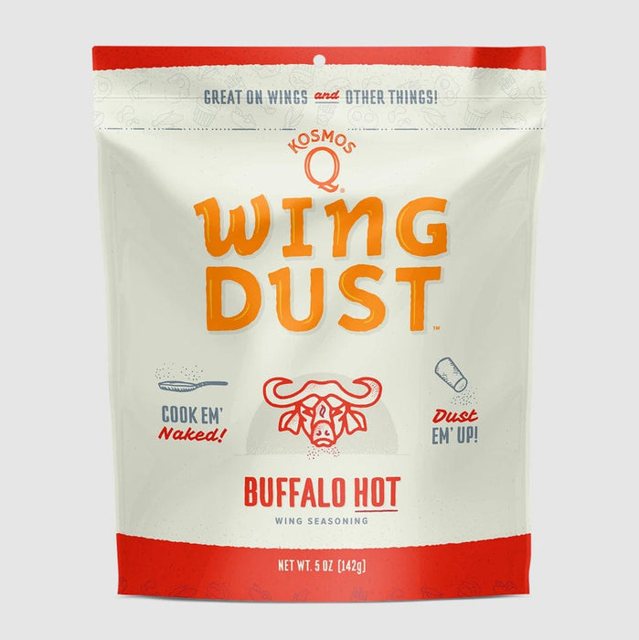 Kosmos Q Kosmos Q Wing Dust (Buffalo Hot 5 oz.) - WD-BH-01 WD-BH-01 Barbecue Accessories