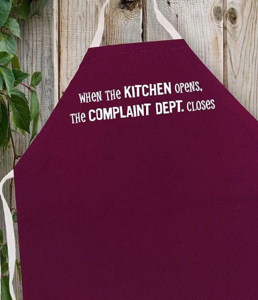 La Imprints LA Imprints Attitude Apron - Complaint Department 2141 Barbecue Accessories