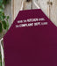 La Imprints LA Imprints Attitude Apron - Complaint Department 2141 Barbecue Accessories