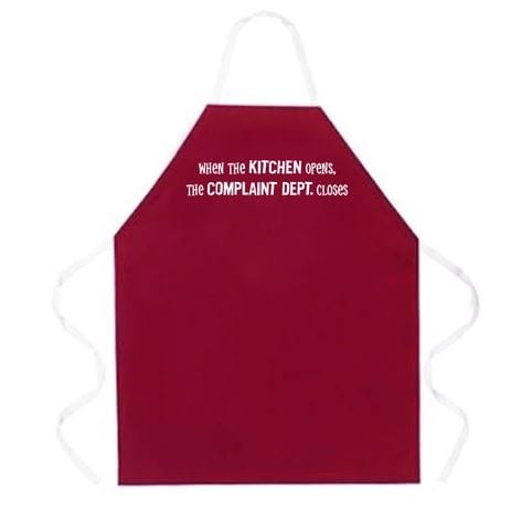 La Imprints LA Imprints Attitude Apron - Complaint Department 2141 Barbecue Accessories