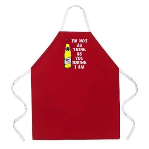 La Imprints LA Imprints Attitude Apron -I'm not as Think 2232 Barbecue Accessories