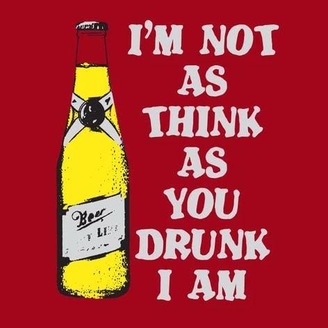 La Imprints LA Imprints Attitude Apron -I'm not as Think 2232 Barbecue Accessories