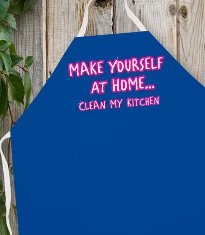 La Imprints LA Imprints Attitude Apron - Make yourself at Home 2192 Barbecue Accessories