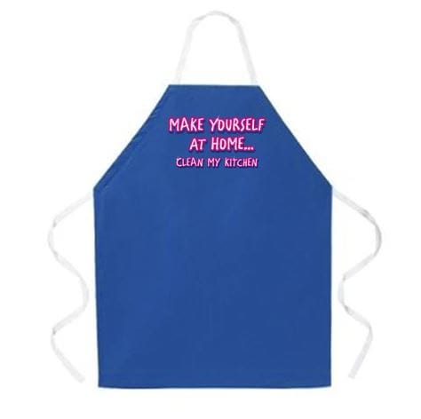 La Imprints LA Imprints Attitude Apron - Make yourself at Home 2192 Barbecue Accessories