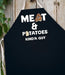 La Imprints LA Imprints Attitude Apron - Meat & Potatoes Guy 2074 Barbecue Accessories