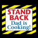 La Imprints LA Imprints Attitude Apron - Stand Back 2048 Barbecue Accessories