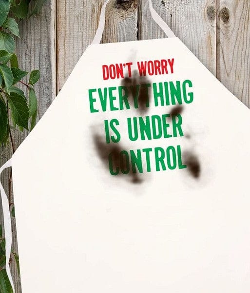 La Imprints LA Imprints Attitude Apron - Under Control 2306 Barbecue Accessories