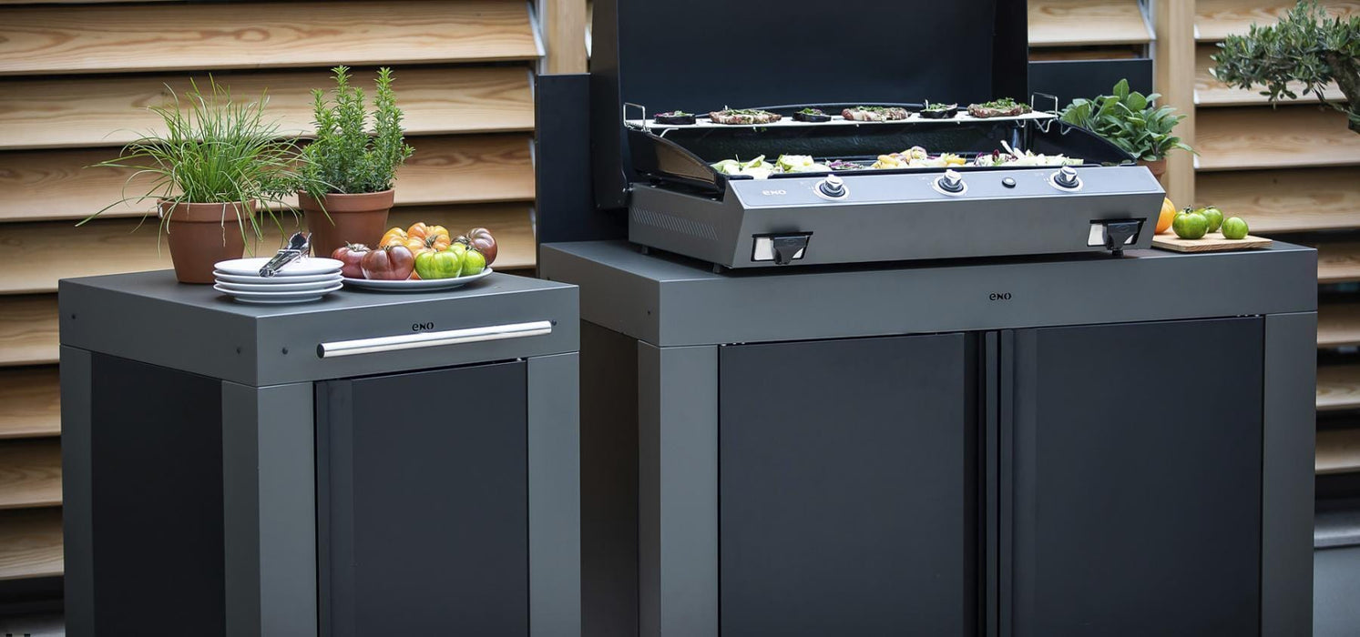 La Plancha ENO La Plancha Felix Galvanized Steel Cart  - MAP12070 MAP12070 Barbecue Accessories