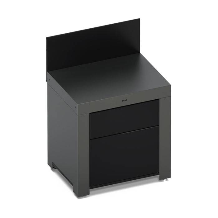 La Plancha ENO La Plancha Modulo Outdoor Kitchen 2-Drawer Worktop Cargo Grey PMOD7011 Barbecue Accessories 3224780044451