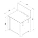 La Plancha ENO La Plancha Outdoor Cupboard for Table Top Plancha (MODULO) Cargo Grey PMOD7002 Barbecue Accessories