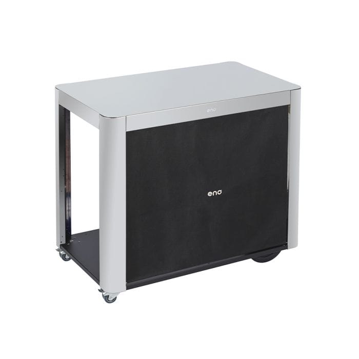 La Plancha ENO La Plancha Trolley with Curtain (ACHILLE) Black and Stainless Steel DIS201 Barbecue Accessories 3224780043331