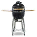 Louisiana Grills Louisiana Grills 18" Black Freestanding Ceramic Kamado Charcoal Grill 61180 Barbecue Finished - Pellet 6846780895011
