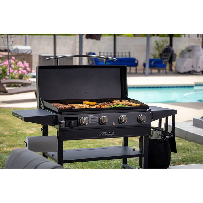 Louisiana Grills Louisiana Grills Founders Series 4-Burner Gas Griddle 41099 Barbecue Finished - Gas 684678410998