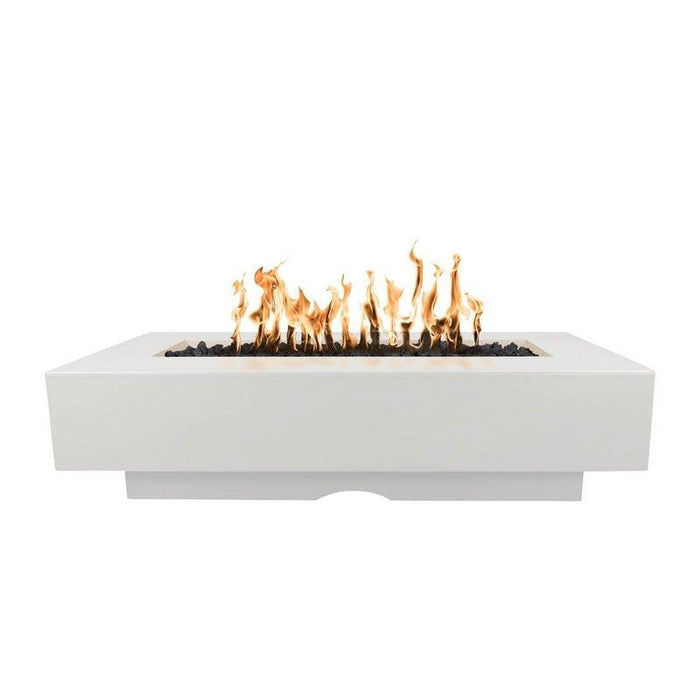 Luxury Fire Luxury Fire Del Mar Fire Table (White Limestone) OPT-DELGFRC48FSML-LI Outdoor Finished