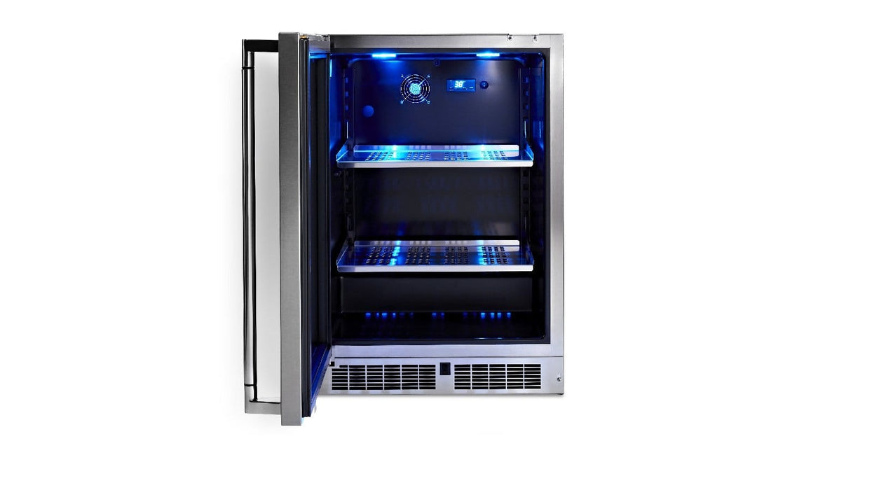 Lynx Lynx 24" Outdoor Refrigerator w/ Glass Door (LN24REFG) LN24REFG Outdoor Finished 810043029032