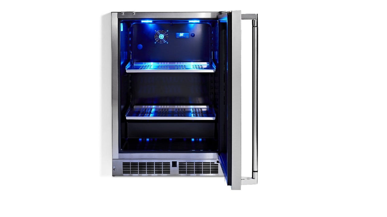 Lynx Lynx 24" Outdoor Refrigerator w/ Glass Door (LN24REFG) LN24REFG Outdoor Finished 810043029032