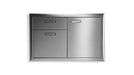 Lynx Lynx 36" Ventana Access Door & Double Drawer Combo - LSA36-4 LSA36-4 Outdoor Parts
