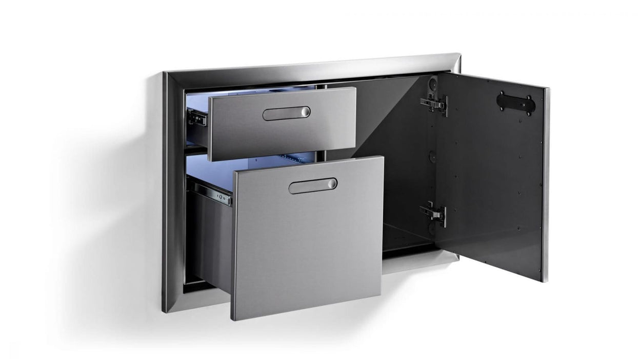 Lynx Lynx 36" Ventana Access Door & Double Drawer Combo - LSA36-4 LSA36-4 Outdoor Parts