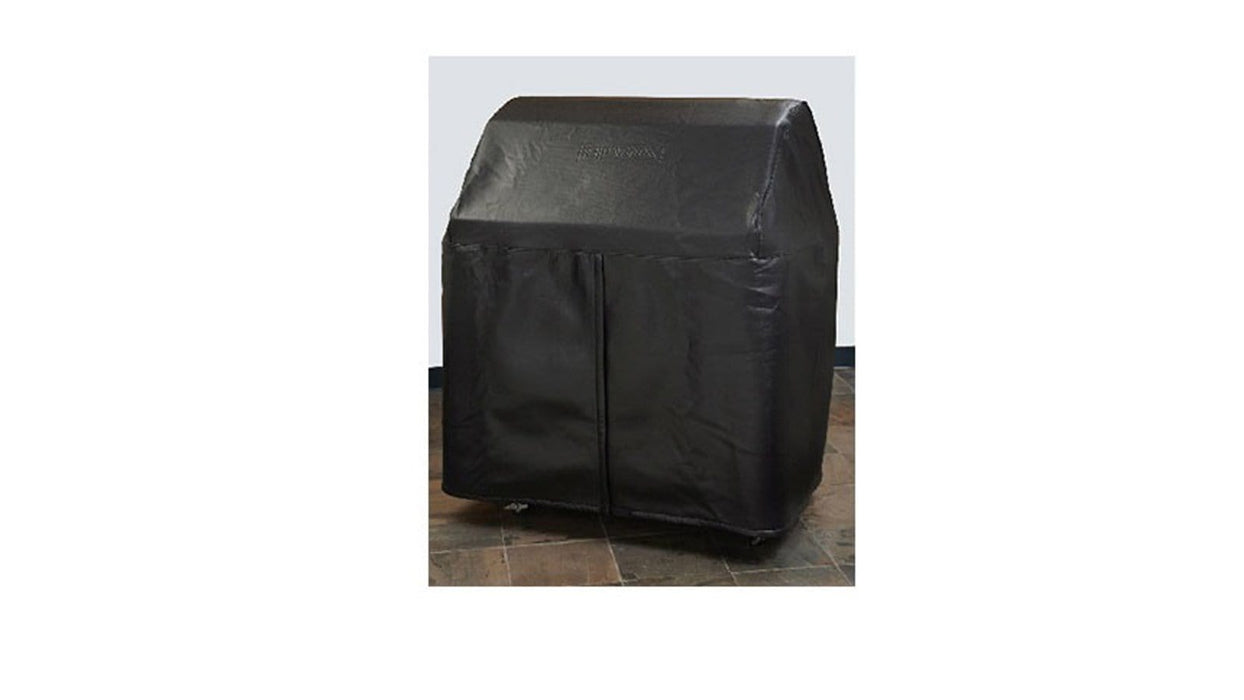 Lynx Lynx 54" Carbon Fiber Vinyl Cover (Freestanding with side burner CC54) - CC54FCB CC54FCB Barbecue Accessories 810043020848