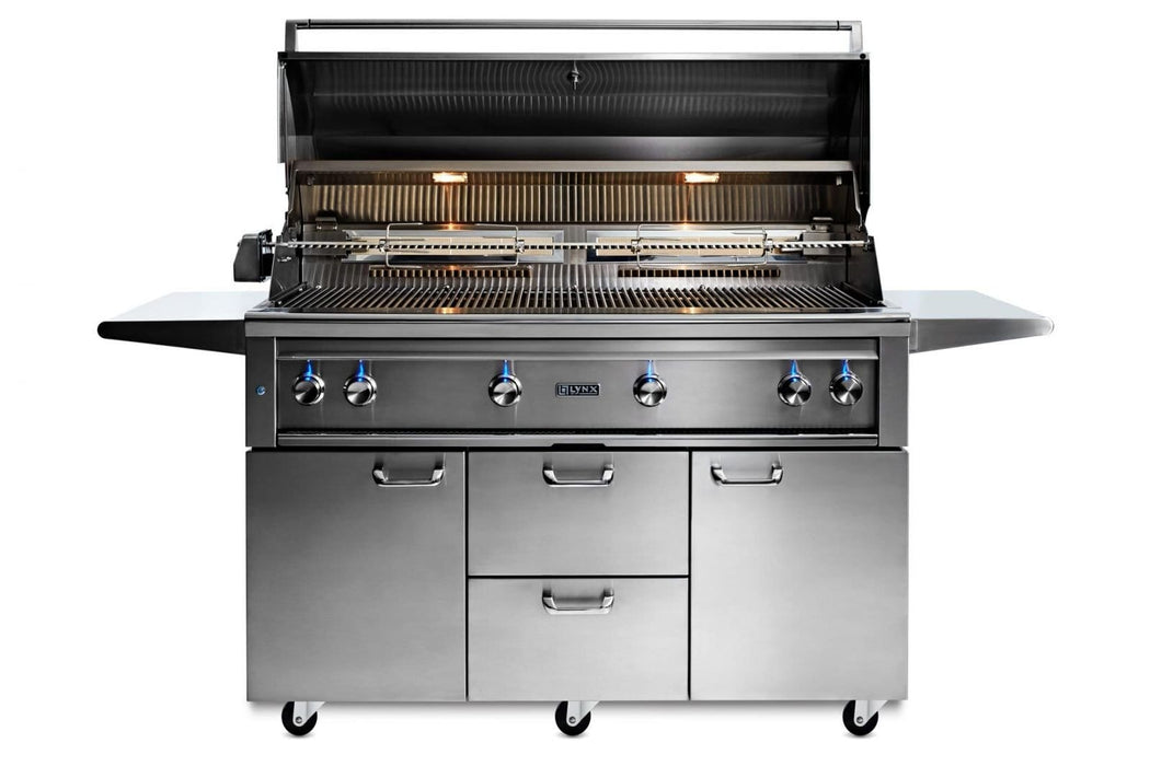 Lynx Lynx L54TRF Professional 54" Freestanding Grill Barbecue Finished - Gas