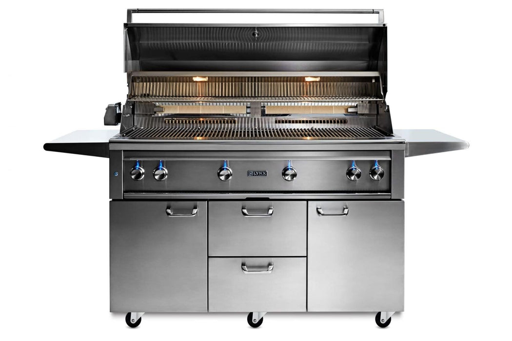 Lynx Lynx L54TRF Professional 54" Freestanding Grill Barbecue Finished - Gas