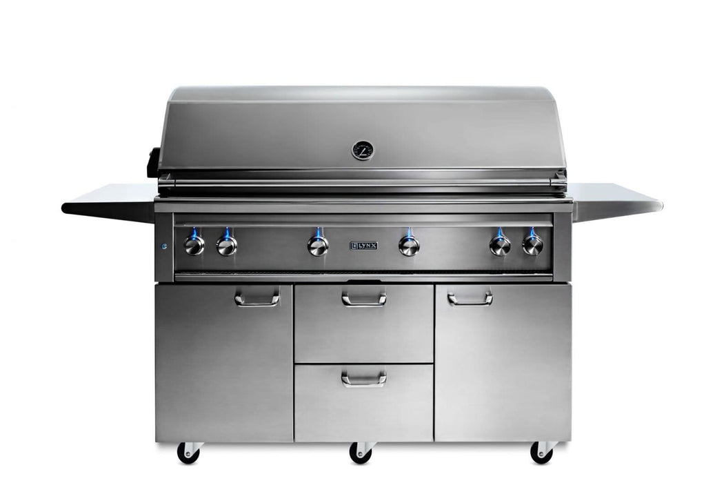 Lynx Lynx L54TRF Professional 54" Freestanding Grill Barbecue Finished - Gas