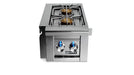 Lynx Lynx Professional Cart-Mounted Double Side Burner Barbecue Finished - Gas