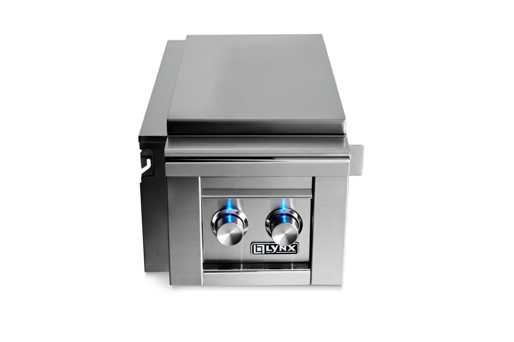 Lynx Lynx Professional Cart-Mounted Double Side Burner Barbecue Finished - Gas