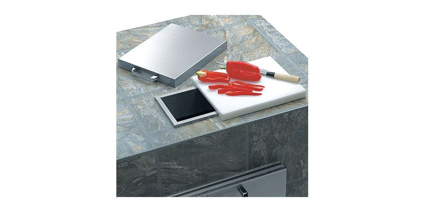 Lynx Lynx Professional Countertop Trash Chute w. Cutting Board & Cover - L18TS L18TS Outdoor Parts