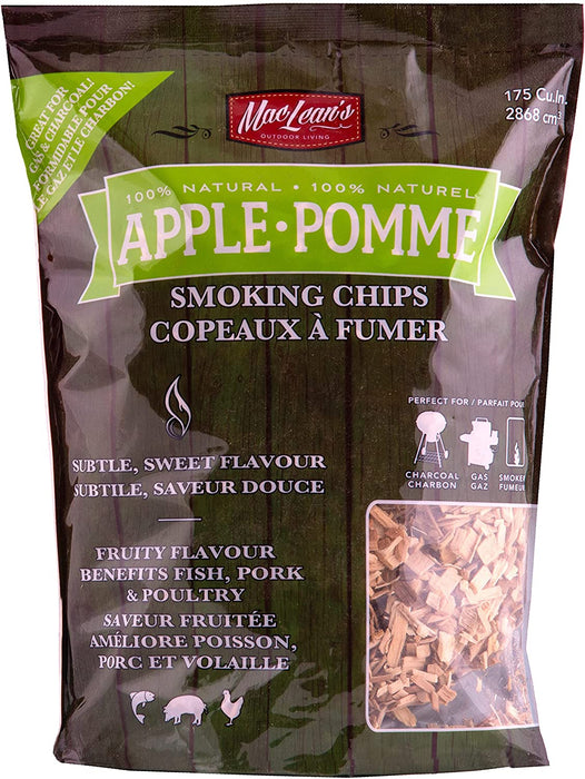 Maclean Outdoor Living Inc. MacLean's Smoking Chips (Apple - 2lb.) - CB-210A-CP CB-210A-CP Barbecue Accessories