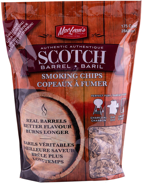 Maclean Outdoor Living Inc. MacLean's Smoking Chips (Scotch Liquor - 2lb.) - CB-150S-CP CB-150S-CP Barbecue Accessories