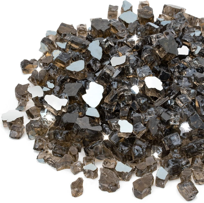 Majestic Majestic 1/2" Reflective Tempered Fire Glass (10 lb.) Bronze MAJESTIC-BRONZE-12 Fireplace Accessories