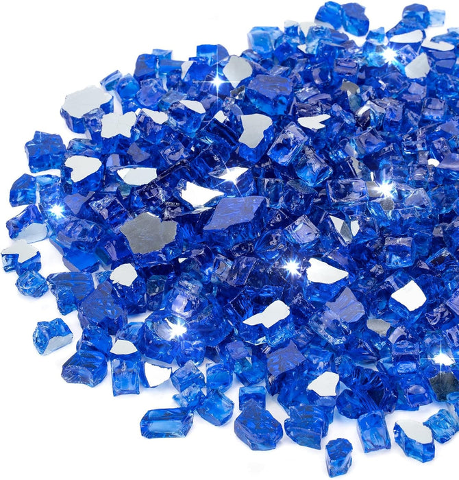 Majestic Majestic 1/4" Reflective Tempered Fire Glass (10 lb.) Cobalt Blue MAJESTIC-COBALT-14 Fireplace Accessories