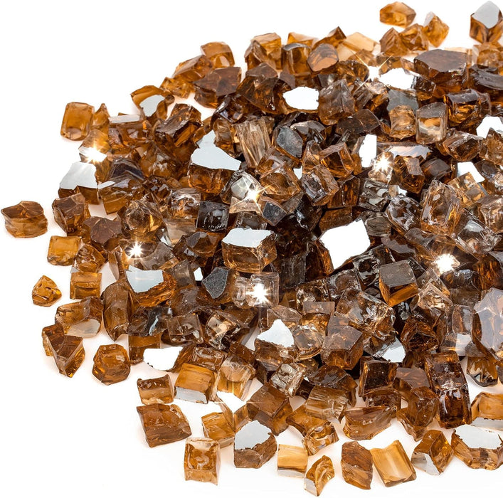 Majestic Majestic 1/4" Reflective Tempered Fire Glass (10 lb.) Copper MAJESTIC-COPPER-14 Fireplace Accessories